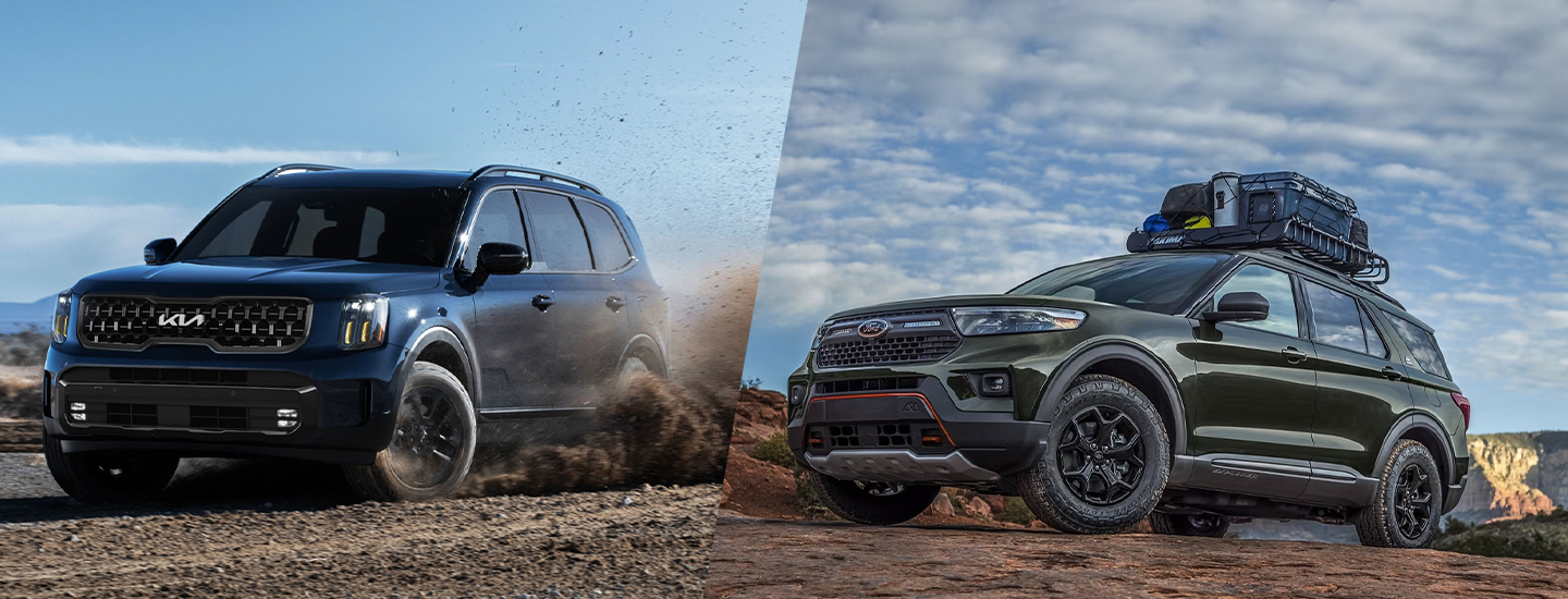 2024 Kia Telluride vs Ford Explorer