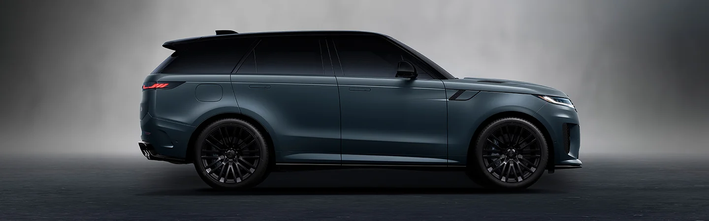 2025 Range Rover Sport blue side view