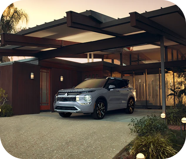 new Mitsubishi vehicle parked
