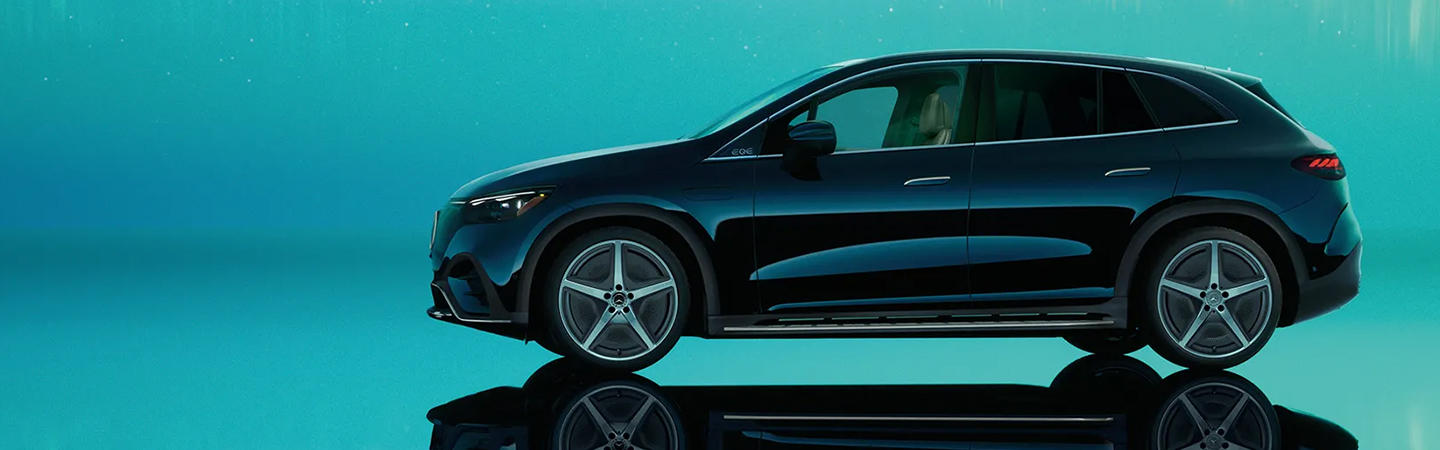 2024 Mercedes-Benz EQE SUV Range black color sideview