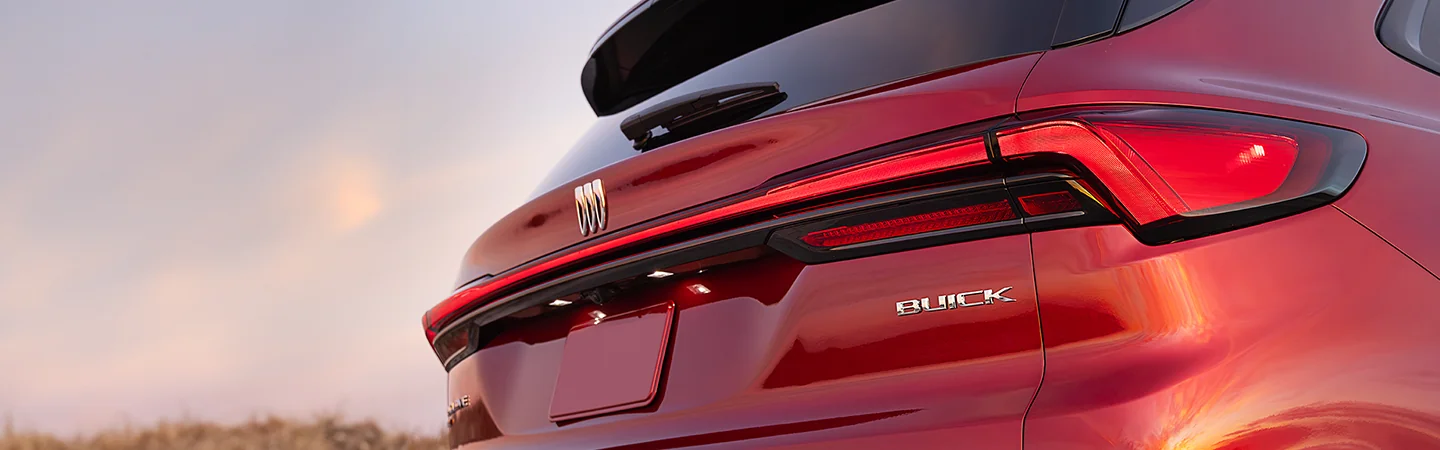 2025 Buick Enclave Specs color red and back view