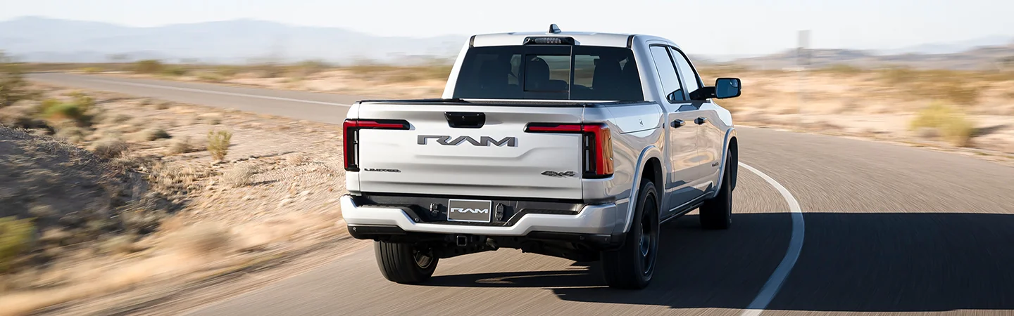 rear view of a 2025 RAMCHARGER Tradesman
