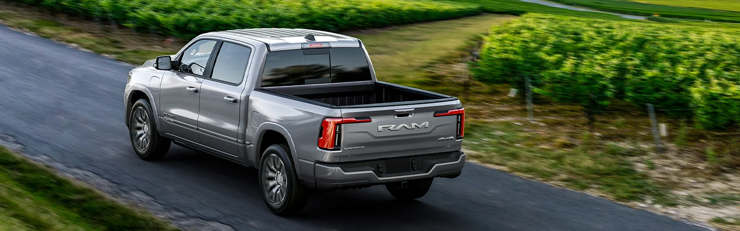 2025 RAMCHARGER Tradesman in motion