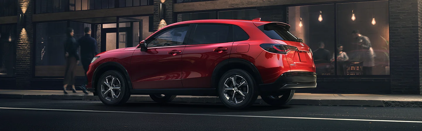 2025 Honda HR-V Specs redcolor sideview