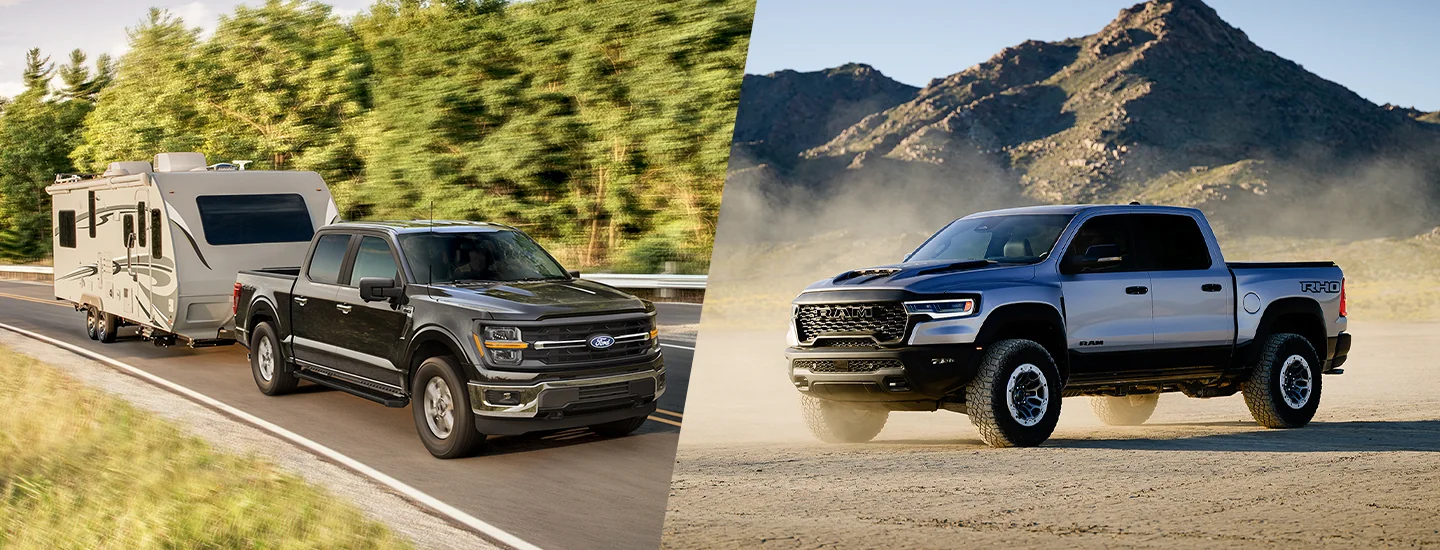 2025 Ford F-150 vs RAM 1500