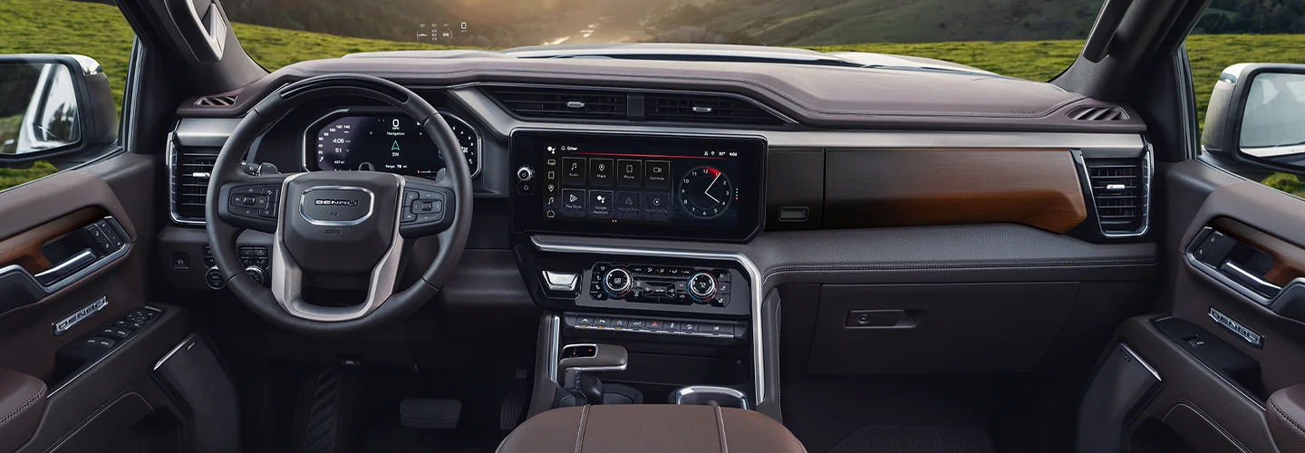 inside the 2026 GMC Sierra 1500 at Crown Buick GMC In St. Petersburg