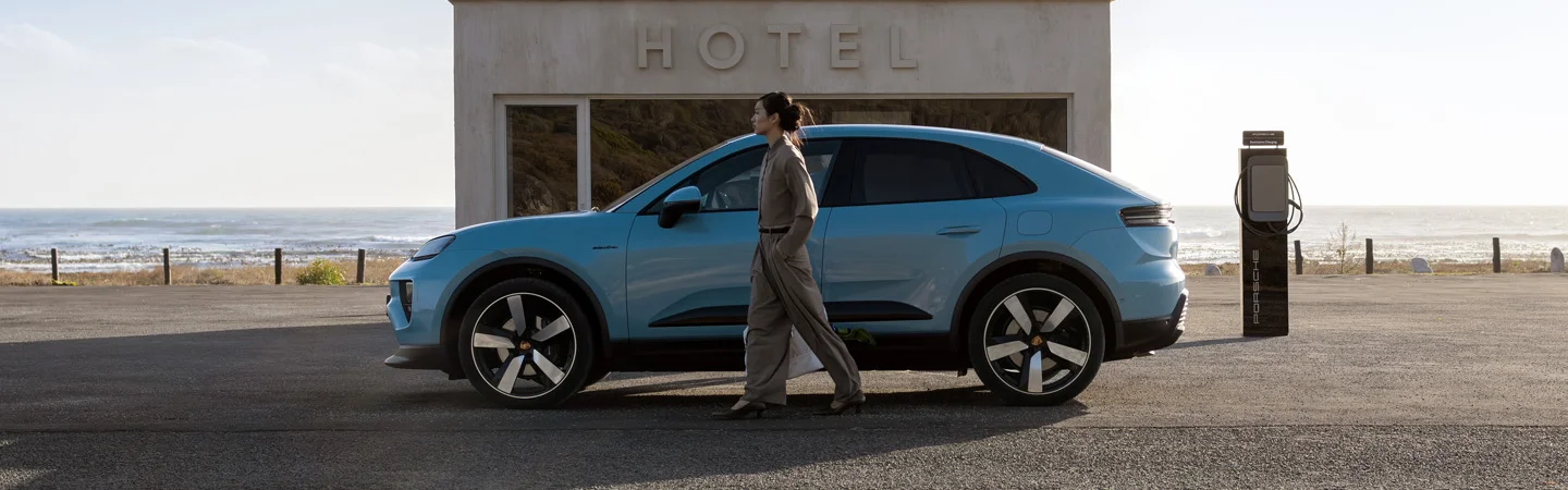 2026 Porsche Macan by beach