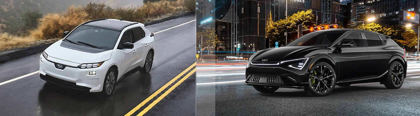 2026 Subaru Solterra vs. Kia EV6 at Peltier Subaru