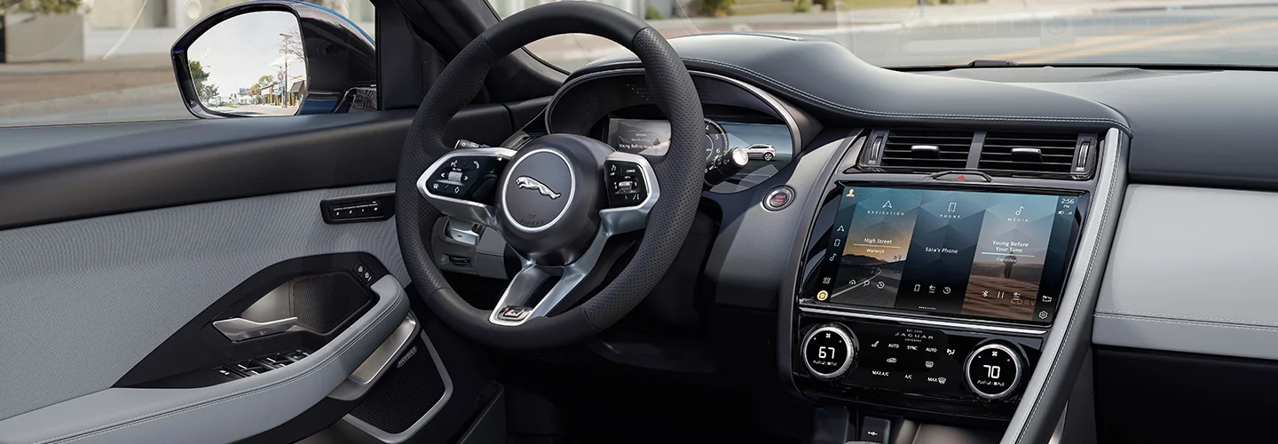 The 2025 Jaguar E-PACE with interior view