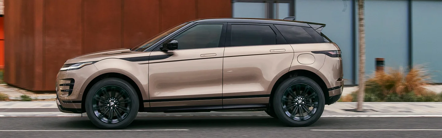 2025 Range Rover Evoque Sidelook Gold