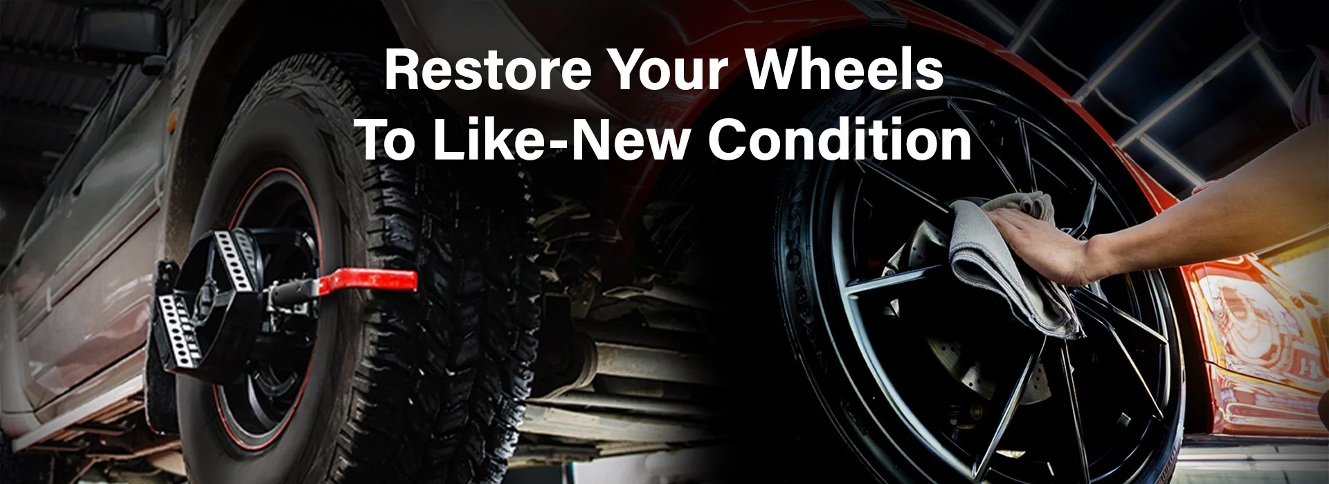 Restore your wheels to like new condition