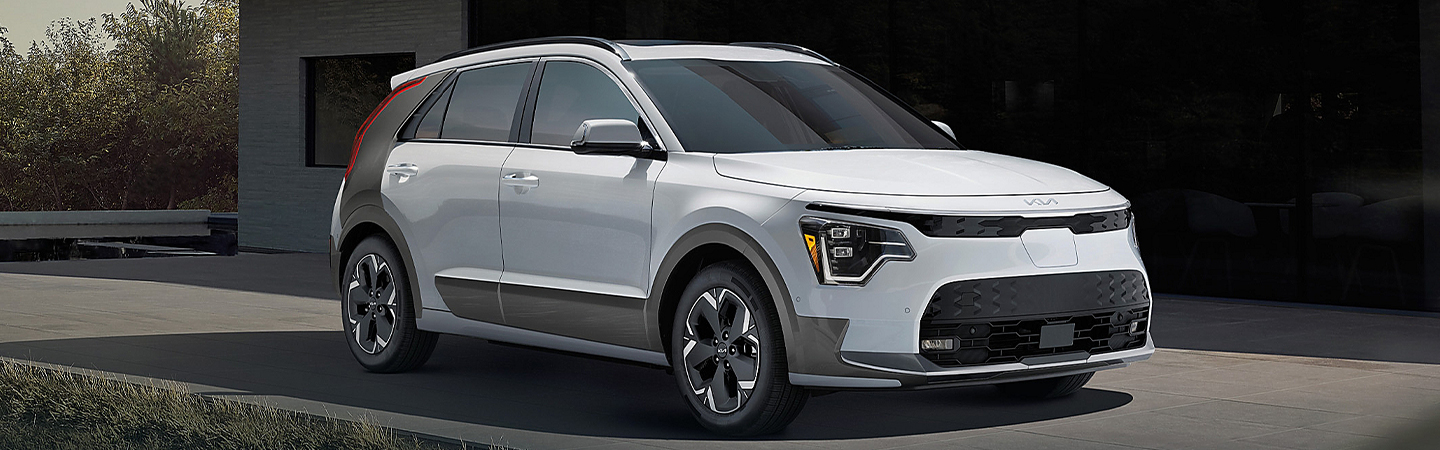 2024 Kia Niro EV Specs white color front view
