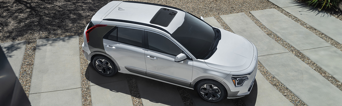 2024 Kia Niro EV Specs white color top view