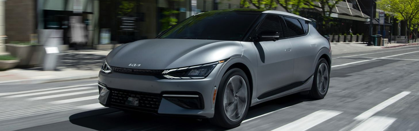 2024 Kia EV6 Specs grey color front view