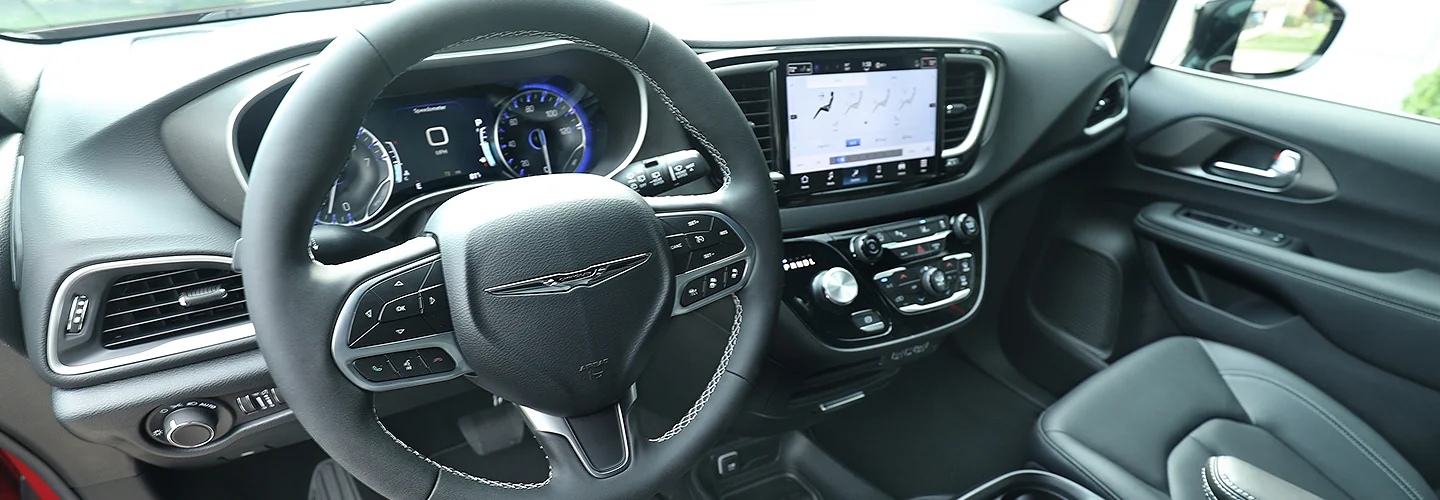 interior of a 2025 Chrysler Voyager