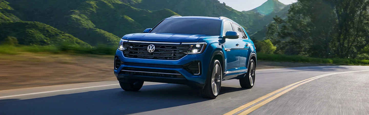 blue 2026 Volkswagen Atlas Cross Sport