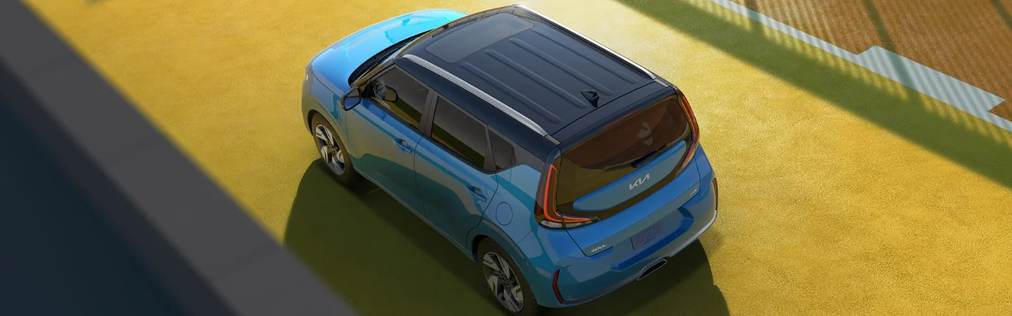 top view of a 2025 Kia Soul LX