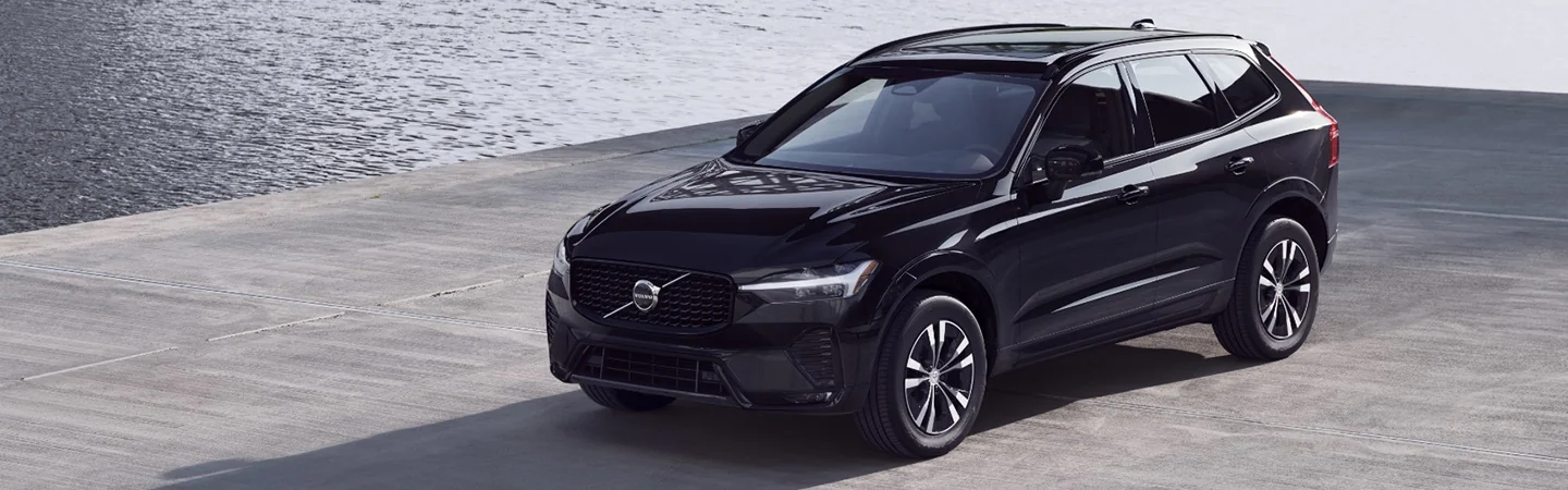 2024 Volvo XC60 Specs front side view black