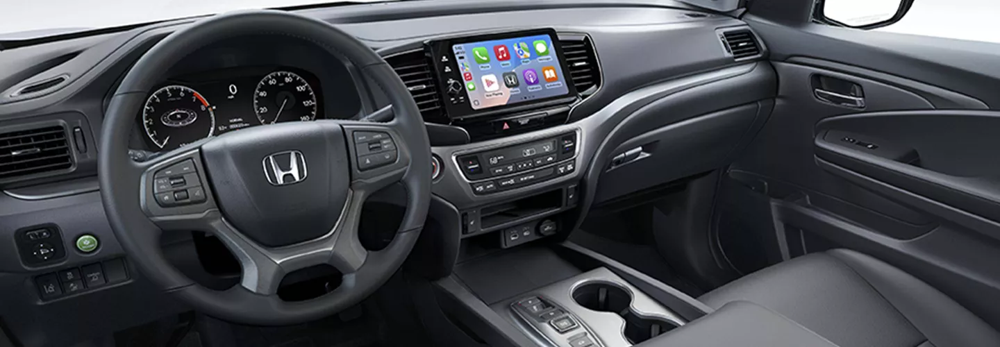 Interior view of the 2026 Honda Ridgeline