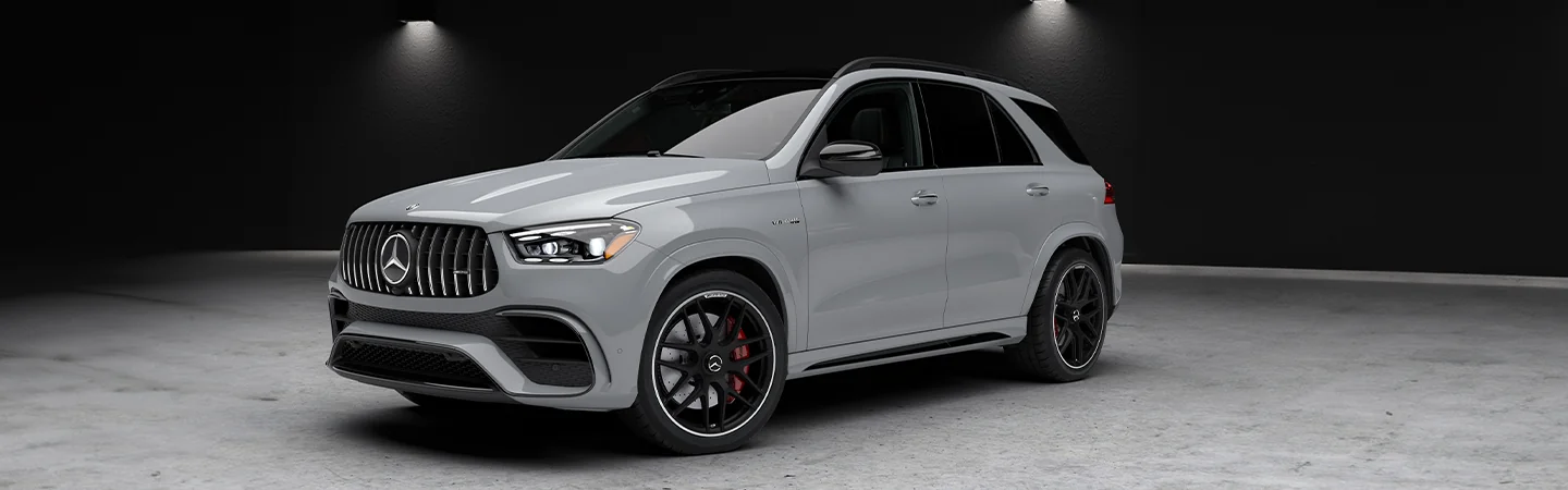 2025 Mercedes-Benz GLE White color car front view