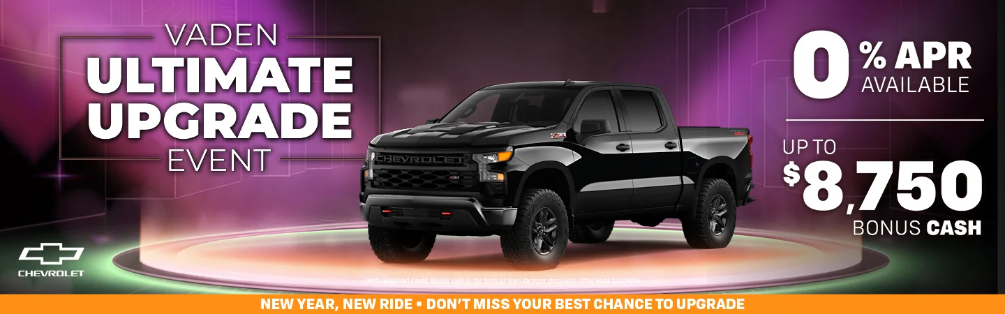 0% Available at Vaden Chevrolet Hinesville