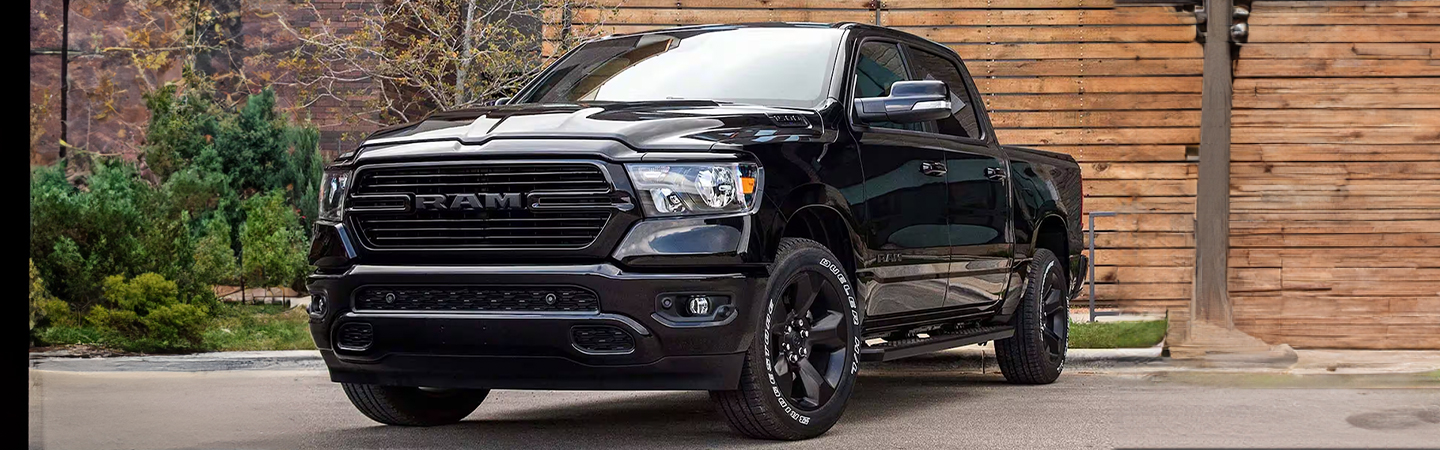 2024 RAM 1500 black color front view