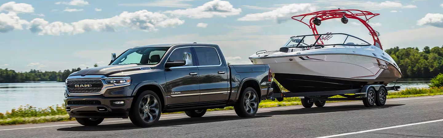 2024 RAM 1500 black color side view
