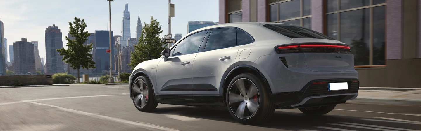 silver 2025 Porsche Macan Electric