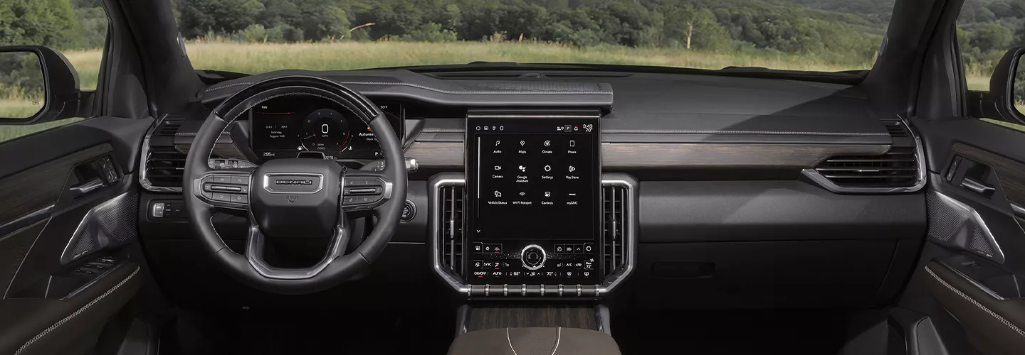 2026 GMC Acadia interior dashboard