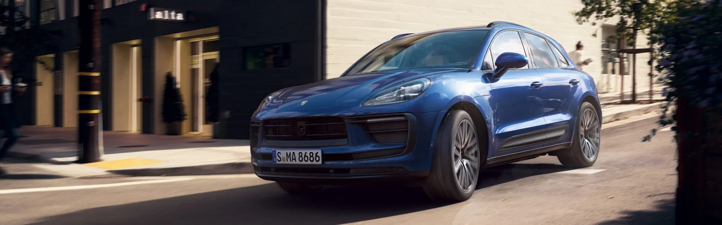 blue 2025 Porsche Macan