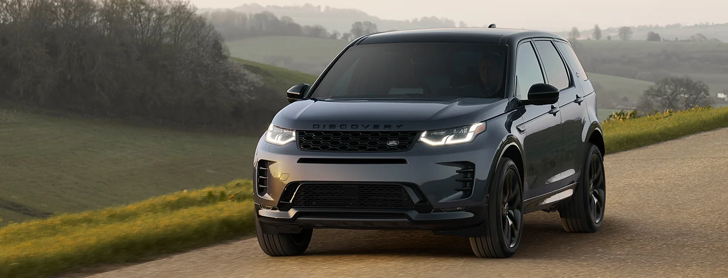 2025 Discovery Sport driving on a country road