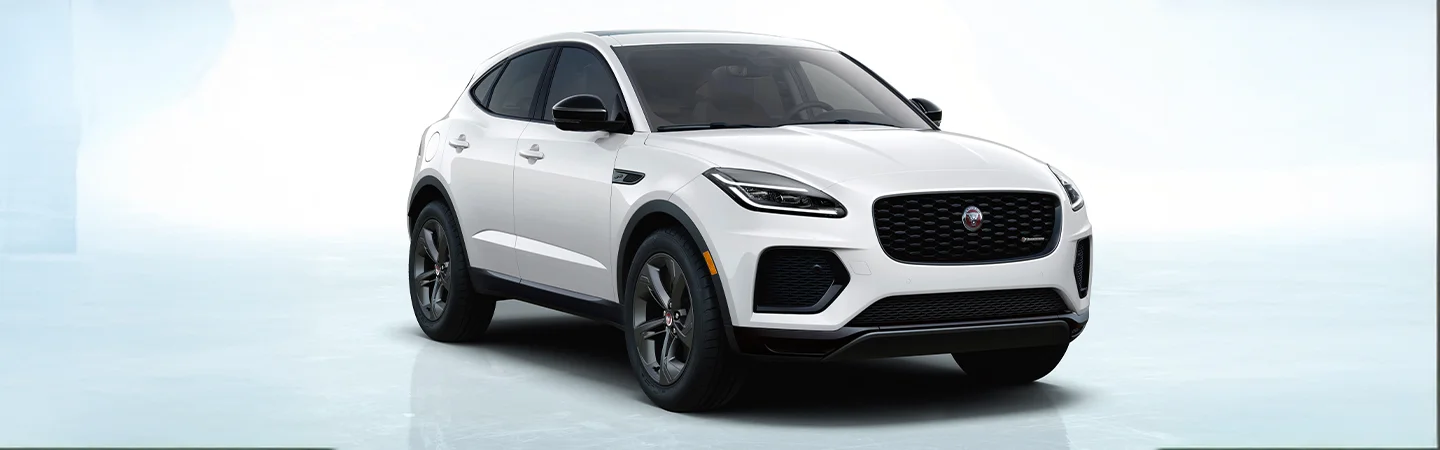 white Jaguar E-PACE