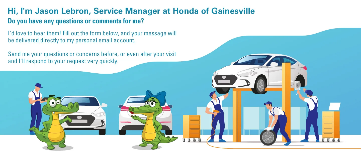 Talk to the service manager