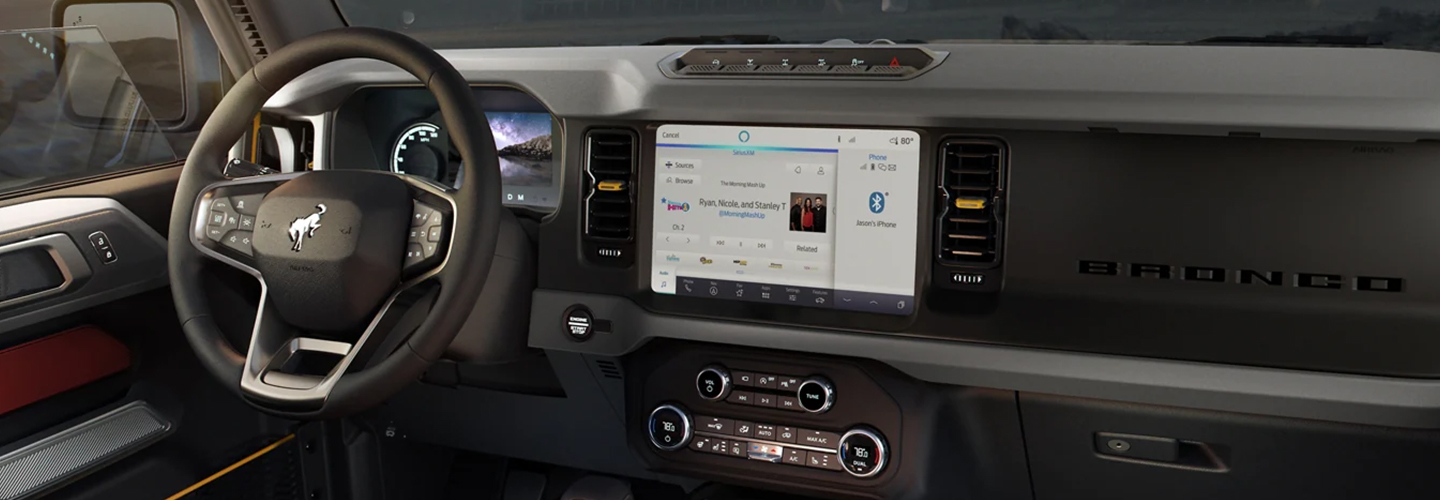 2023 Ford Bronco interior image