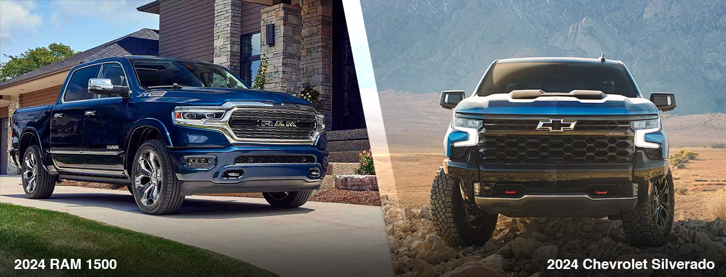 2024 RAM 1500 vs Chevrolet Silverado