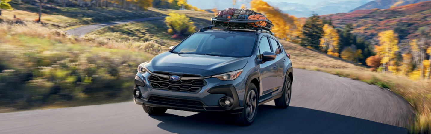 rack on top packed with geear 2024 Subaru Crosstrek Limited
