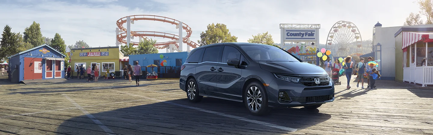 a blue 2026 Honda Odyssey