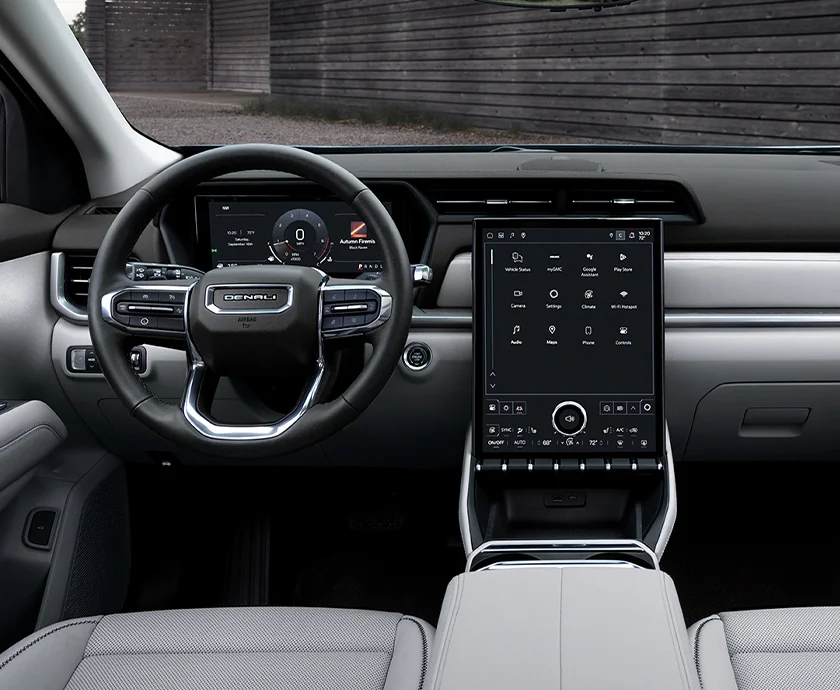 2026 Terrain's interor dash view