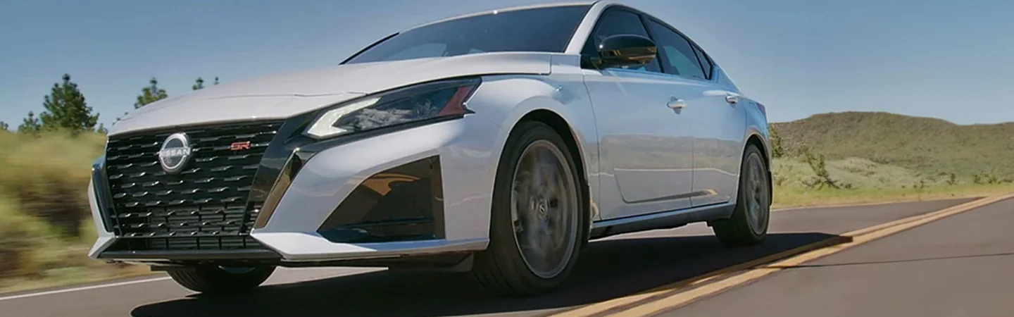 2024 Nissan Altima Specs  front side white