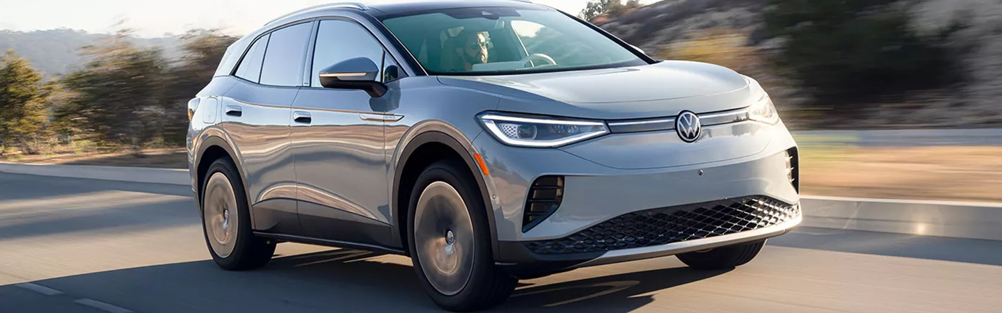 2024 Volkswagen ID.4 Range white color frontview