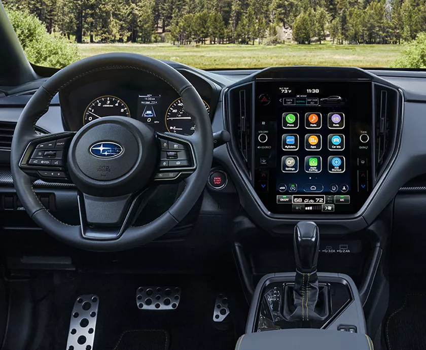 2026 Subaru Crosstrek interior view