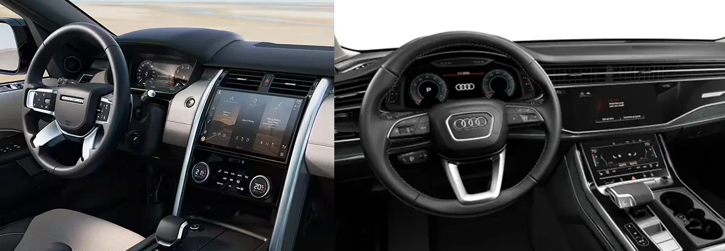 2024 Discovery vs Audi Q7 interiorimage