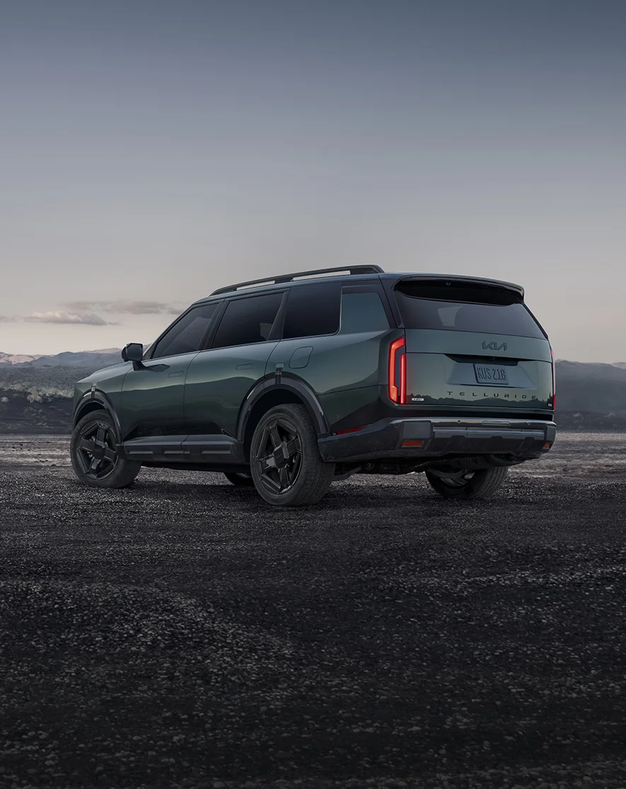 rear view of a 2027 Telluride