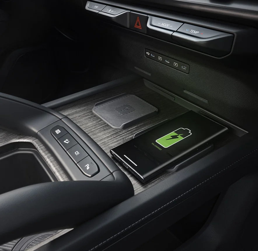 interior dash viw of a 2027 Telluride