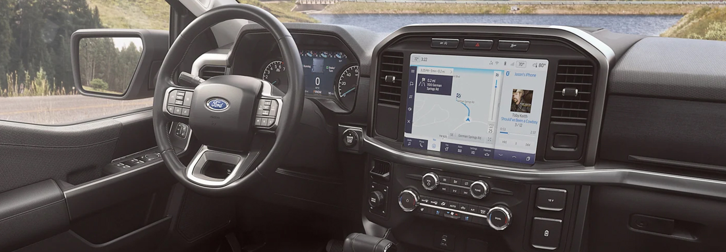 2023 Ford F-150 interior image
