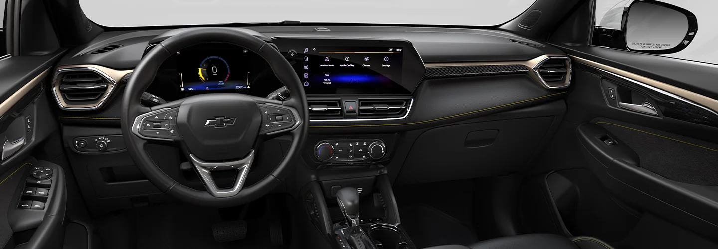 inside 2025 Chevrolet Trailblazer