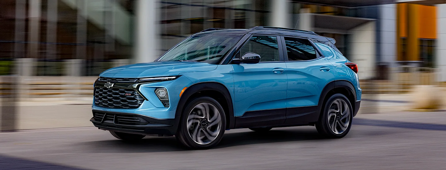 Blue 2025 Chevrolet Trailblazer