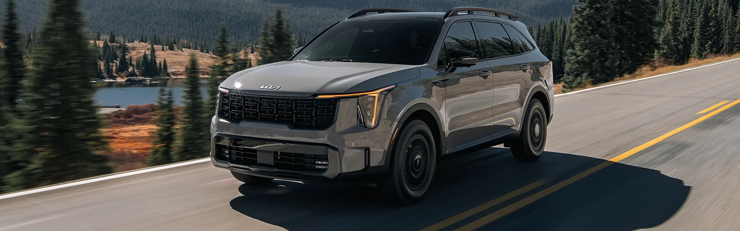 2025 Kia Sorento graycolor frontview