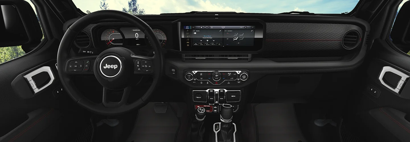 dash of 2026 Ford Bronco