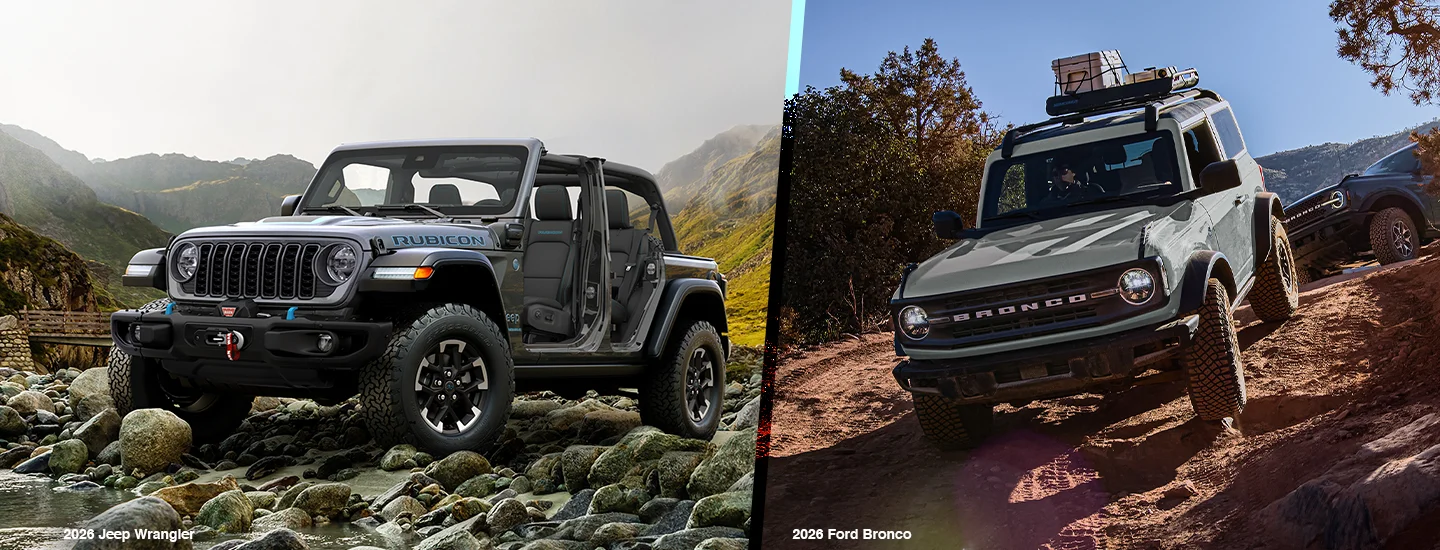 Jeep Wrangler or Ford Bronco
